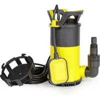 Wiltec 3 in 1 Flachsauger Tauchpumpe 1100 W, Schmutzwasserpumpe
