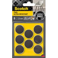 Scotch ULTRA RESISTANT Filzgleiter Kunststoff Ø 2,5 cm, 8