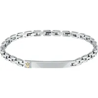 Maserati ICONIC Herrenarmband bicolor JM324AVD55 Größe 18 cm