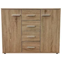 Hti-Living Sideboard Nina mit 4 Schubladen Sonoma