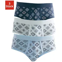 CLIPPER Slip in weiß, marine, hellblau, | Gr. 5