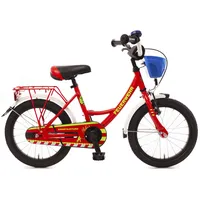 Bachtenkirch Kinderfahrrad Feuerwehr 16 Zoll feuerrot