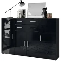 Vladon Highboard Aron (Anrichte, mit 4 Türen und 2