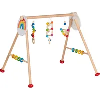 GoKi 65351 Baby-Fit Regenbogen I aus Holz, Greif- und