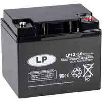 Landport Bleiakku 12V 45Ah AGM Batterie NSA LP12-50 T6