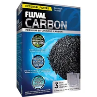 Fluval Filtermaterial Aktivkohle 3 x 100 g