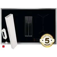 AEG OCH84XBKIT Induktion 80cm + Umluft-InstallationsKit
