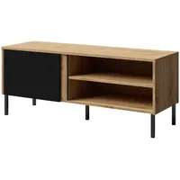 Mirjan24 Tv-Lowboard, Braun, Rechteckig, rund, 120x50x41 cm, Wohnzimmer, Wohnwände,