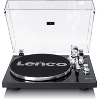 Lenco LBT-215BK (Manuell), Plattenspieler, Schwarz