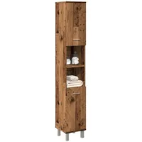 VidaXL Badschrank Altholz-Optik 30x30x179 cm Holzwerkstoff