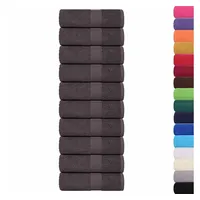 VidaXL Seiftücher 10 Stk. Anthrazit 30x30 cm 360 g/m2