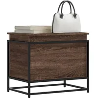 VidaXL Aufbewahrungsbox mit Deckel Eichen-Optik 60x40x51,5 cm