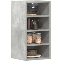 VidaXL Hängeschrank Riga Betongrau 30x29,5x60 cm Holzwerkstoff
