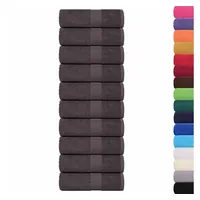 VidaXL Gästetücher 50 Stk. Anthrazit 30x50 cm 360 g/m2