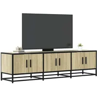 VidaXL TV-Schrank Sonoma-Eiche 150x35x41 cm Holzwerkstoff und Metall