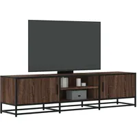 VidaXL TV-Schrank Eichen-Optik 160x35x41 cm Holzwerkstoff und Metall