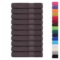 VidaXL Saunatücher 25 Stk. Anthrazit 80x200 cm 360 g/m2