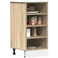 VidaXL Unterschrank Riga Sonoma-Eiche 40x44,5x81,5 cm Holzwerkstoff