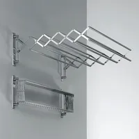 Decor Walther Universal Badetuchhalter, 0703400, DW 700 Scherenhandtuchhalter, -