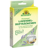 NEUDORFF Permanent Lavendelduftsäckchen – Bekämpft zuverlässig Kleidermotten in Kleiderschränken
