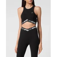 Plein Sport Lauftop Sport BH schwarz M