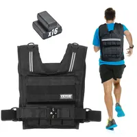 Vevor Gewichtsweste Laufweste Trainingsweste Gewichte Einstellbar 15,85kg