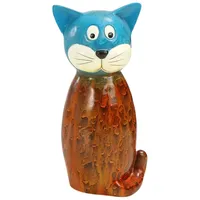 Dehner Zaunfigur Mieze, ca. 23.5 x 9 cm, Polyresin,