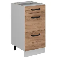 Vicco Küchenunterschrank R-Line, Goldkraft 40 cm ohne Arbeitsplatte