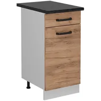 Vicco Küchenunterschrank R-Line, 40 cm AP Anthrazit