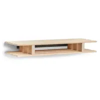Zeller Wandregal 1-tlg. Kiefer beige