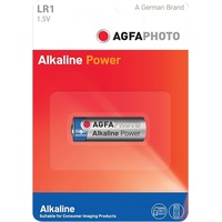 AgfaPhoto Batterie Alkaline, LR1, N, 1.5V Power, Retail Blister