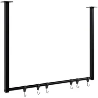 CLP Garderobenständer Fenton 80 x 60 x 7 cm