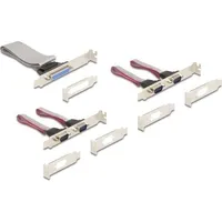 DeLock Mini PCIe I/O full size 4 x Seriell