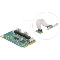 DeLock Mini PCIe I/O full size 1 x Parallel