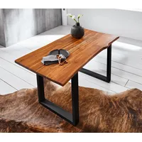 Ab:stil.art.moebel Esstisch Baumkante 220 x 77 x 100 cm