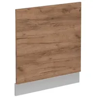 Vicco Frontblende R-Line Geschirrspüler Fronttür Goldkraft Eiche 60 cm
