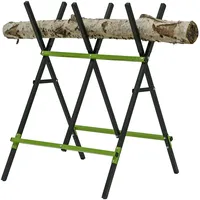 Baumarktplus Holzsägebock klappbar Stahl pulverbeschichtet 100 kg Traglast 3-fach