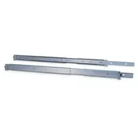 Inter-Tech Teleskopschienensatz 65mm 88887211 2HE Silber