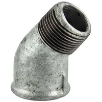 Gebo gebofittings Temperguss Gewindefittings 121 - Winkel 45 -