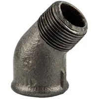 Gebo gebofittings Temperguss Gewindefittings 121, - Winkel 45°, -