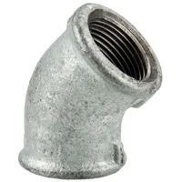 Gebo gebofittings Temperguss Gewindefittings 120 - Winkel 45 -