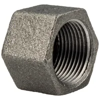 Gebo gebofittings Temperguss Gewindefittings 300 - Kappe 1 8-Kant,