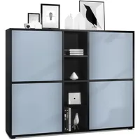Vladon Highboard Cuba V3 (Highboard, Schrank Anrichte Cuba V3