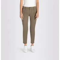 MAC Jeans Mac Rich Slim Hose Damen verkürzt Martini