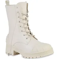 VAN HILL Schnürstiefeletten Anneliese in Beige, | Gr.: 37