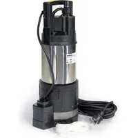 Wiltec Tauchpumpe Trockenlaufschutz Schwimmerschalter 1200 W, Tiefbrunnenpumpe 6000 l/h,