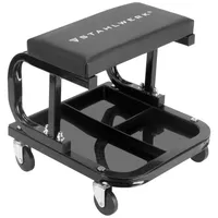 STAHLWERK Werkstatthocker WRS-35 ST Schwarz mit 136 kg Tragkraft