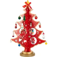 Brubaker Mini Weihnachtsbaum aus Holz - Tannenbaum zum Schmücken