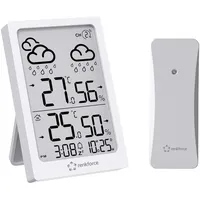 Renkforce RF-6416472 Funk-Wetterstation Weiß RF-6416472