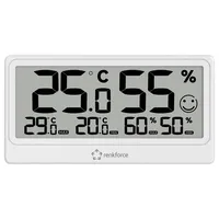 Renkforce RF-6416470 Thermo-/Hygrometer Weiß RF-6416470